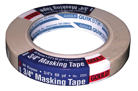 Lepages 02324 3/4" X 60 Yards Gould QuikStik™ All Purpose Masking Tape