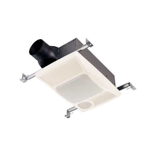 Broan 100 CFM 2 Sones Bathroom Ventilation Fan/Heat Combination with Lights