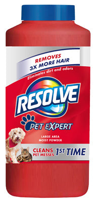 Resolve Pet Formula Carpet Cleaner Moist Powder 18 oz.