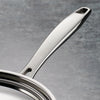 Tri-Ply Clad 4 Qt Covered Stainless Steel Sauce Pan