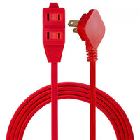 Cordinate Indoor 8 ft. L Red Extension Cord 10/3 SJTW