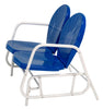 Jack-Post Blue Steel  Glider Chair