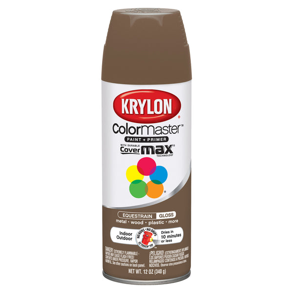 Pintura en aerosol ecuestre brillante Krylon ColorMaster de 12 oz (paquete de 6)
