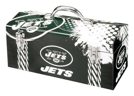 Sainty International Windco Steel New York Jets Art Deco Tool Box 33 lbs. Capacity 7.1 W x 7.75 H in.