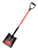 Square-Point Shovel, Fiberglass D-Grip Handle