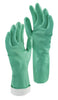 Libman 1319 Large Turquoise Heavy Duty Latex-Free Nitrile Gloves