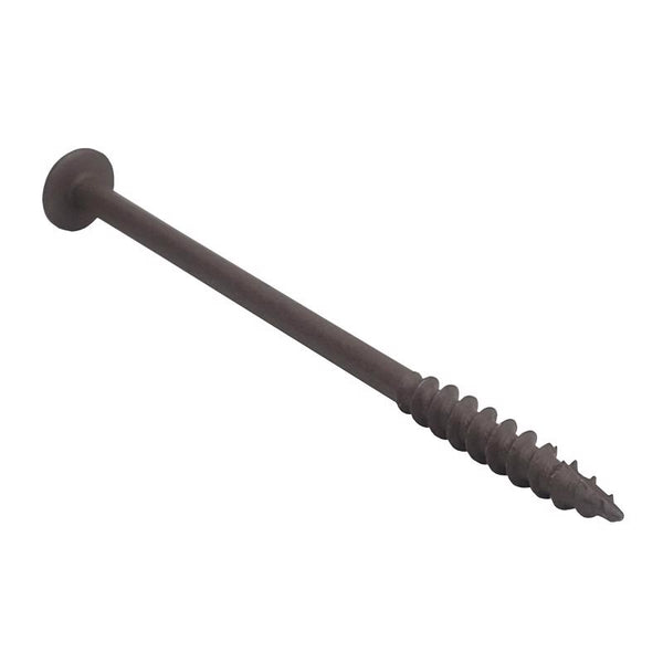 Tornillos para orificios de bolsillo gruesos cuadrados en L de 4 pulg. de Kreg, paquete de 75