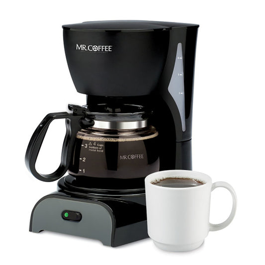 Mr. Coffee Simple Brew 4 Cups Black Coffee Maker