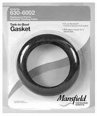Toilet Tank-To-Bowl Gasket, Mansfield 2-Pc.