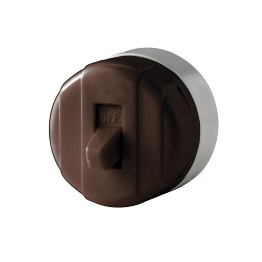 Cooper Wiring  Toggle  Switch  Brown  1 pk