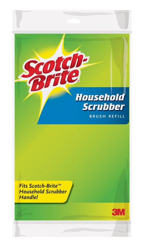 Scotch-Brite  Medium Duty  Scrubber Brush Refill  For Household 1-1/2 in. L 1 pk
