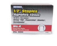 Staples, #4 Heavy-Duty, 1/2-In., 5000-Ct.