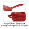 3 Qt Enameled Cast-Iron Series 1000 Covered Saucier - Gradated Red