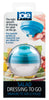 Harold Assorted Colors Silicone & Plastic Salad Dressing Container 6.25 Lx2.5 Hx3.12 Wx2.5 Dia. in.