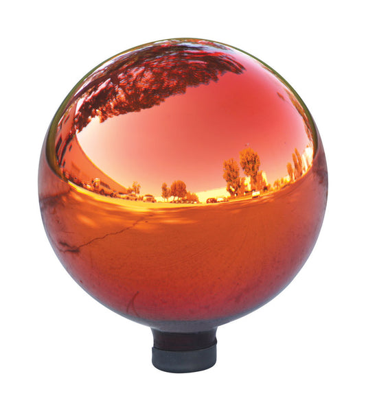 Alpine Glass Red 11-1/2 in. H Gazing Ball (Pack of 2)