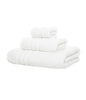 LINIM 3-Pcs Towel Set Towels Zero Twist 100% Cotton Bath, Hand, Washcloth White