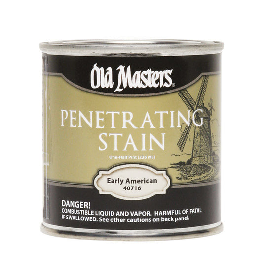 Old Masters Semi-Transparent Early American Oil-Based Penetrating Stain 0.5 pt