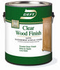 Deft Satin Clear Water-Based Finish and Sealer 1 gallon gal. (Pack of 4)