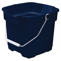 Rubbermaid FG287100ROYBL 15 Quart Aquamarine Roughneck® Buckets (Pack of 6)