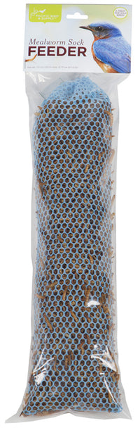 Pacific Bird & Supply Co Inc Pb-0117 Blue Prefilled Mealworm Sock