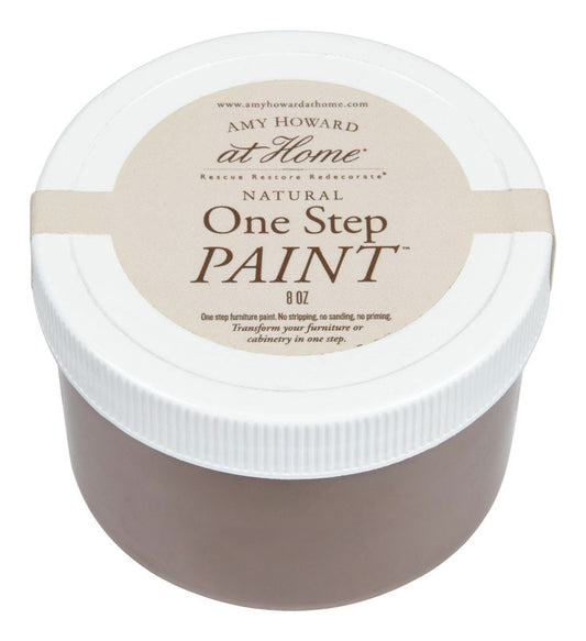 Amy Howard at Home Flat Chalky Finish Spa White One Step Paint 8 oz. (Pack of 6)