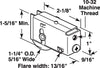 Prime-Line  1-1/4 in. Dia. x 3/8 in. L Steel  Roller Assembly  1 pk