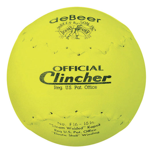 Debeer Official Clincher 16 in. Softball