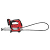 Milwaukee Metal Red 2-Speed Cordless Electric Grease Gun Kit 48 L in. Hose 18V 10,000 PSI