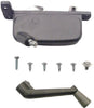 Prime-Line  Silver  Steel  Right  Awning  Window Operator  For Pan-American