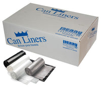 Can Liners, Gray, 33-Gal., 33 x 39-In., 100-Ct.