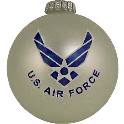 U.S. Air Force Glass Ornament, 3.25-In.