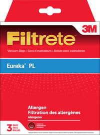 3M Filtrete Vacuum Bag For Eureka 4750 abd 4760 Series Uprights 3 pk