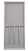 Precision 79-3/4 in. H X 31-1/4 in. W Promo Gray Steel Screen Door