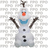 Gemmy Polyester Multicolored Sitting Olaf Outdoor Christmas Inflatable 47.24 L x 33.86 W in.