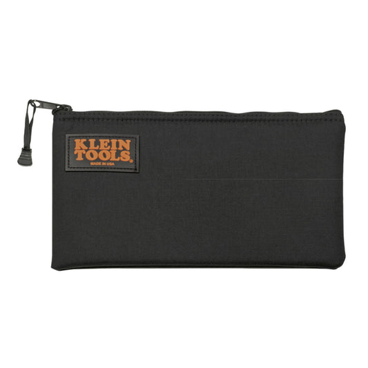 Klein Tools 0.5 in. W X 7 in. H Ballistic Nylon Padded Zippered Bag Black 1 pc (Pack of 6)