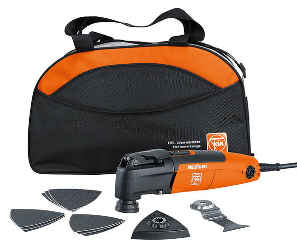 Herramienta multiusos oscilante con cable Fein MultiTalent de 2,1 amperios y 110 V