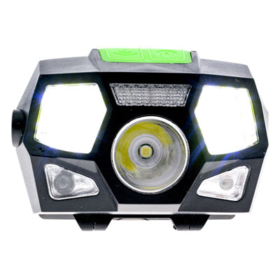 Swype COB LED Head Lamp, 6-Mode, USB Rechargeable