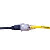 Monster Just Power It Up Outdoor 25 ft. L Yellow Extension Cord 12/3 SJTW