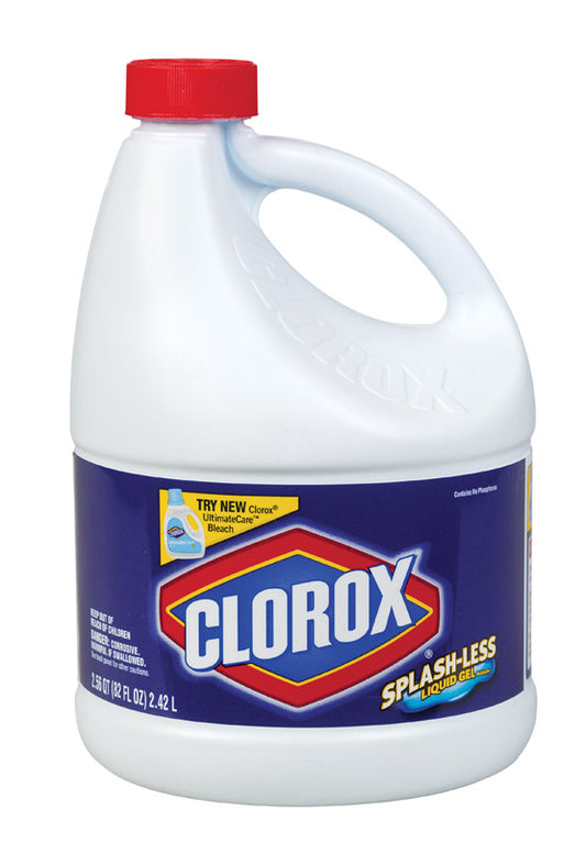 Clorox Splash-Less Bleach (Case of 6)