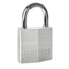 Master Lock Fortress 5.56 in. H X 1-3/16 in. W Aluminum 3-Pin Tumbler Padlock