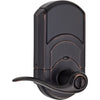 Kwikset  Venetian Bronze  Metal  Smartcode Lever