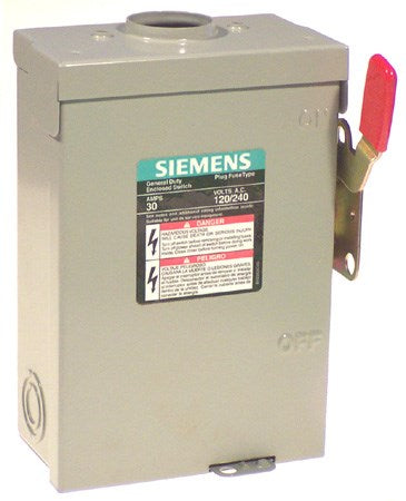 Siemens Lf211Nru Outdoor Safety Switch