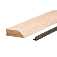 M-D 1 in. H X 3.5 in. W X 36 in. L Hardwood Bumper Threshold