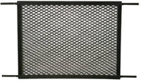 Storm & Screen Door Grille, Black Plastic