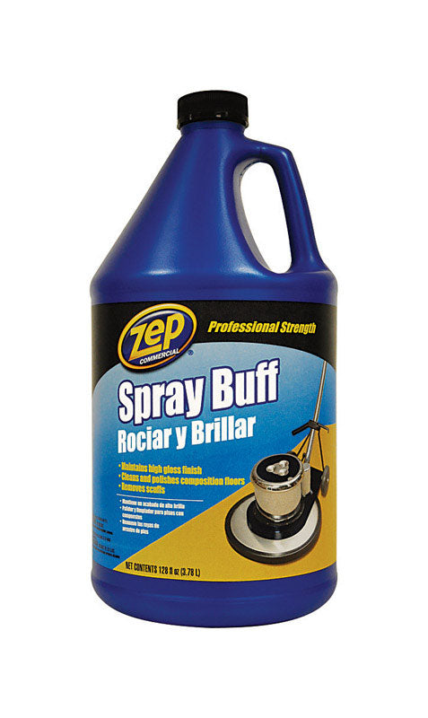 Zep Spray Buff Black 128 Oz (Case of 4)