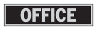 Hy-Ko English Office Sign Aluminum 2 in. H x 8 in. W (Pack of 10)