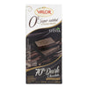 Valor No Sugar Added Dark Chocolate Bar  - Case of 17 - 3.5 OZ