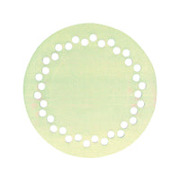 Sioux Chief  7-3/4 in. Natural  PVC  Round  Floor Drain Strainer
