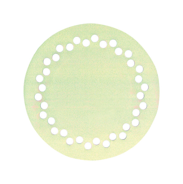 Sioux Chief  7-3/4 in. Natural  PVC  Round  Floor Drain Strainer