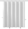 Zenna Home Pe71129w Zenna Home 72 In. H X 70 In. W White Solid Shower Curtain Liner Peva